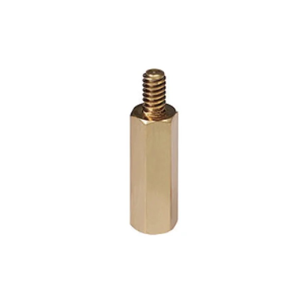 Brass hex male-female standoff